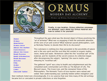 Tablet Screenshot of ormusbook.com